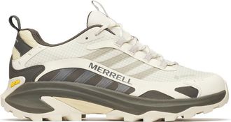 Merrell Wanderschuh MERRELL MOAB SPEED 2 GTX, Herren, Gr. 42, stucco, Synthetik, Schuhe Wanderschuh, wasserdicht, mit Vibram Sohle