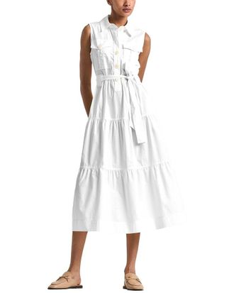 Derek Lam Florence Sleeveless Shirt Dress