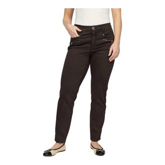 2-Biz Donna, Pantaloni, Marrone, M, new