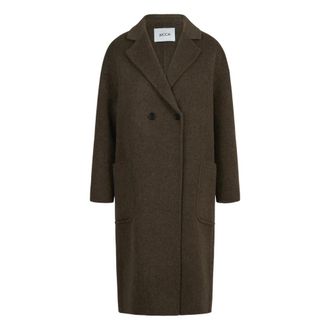 Jucca Dames, Mantels, Bruin, Maat: 2XS Zijde
