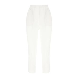 Brunello Cucinelli Donna, Pantaloni, Bianco, S, new
