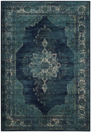 Safavieh Alfombra viscosa blu scuro 201 x 279 cm