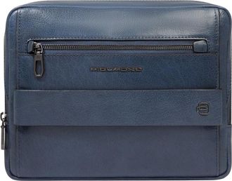 Piquadro Laptop Bags & Cases, male, Blue, Size: ONE SIZE Crossbody Bag for iPad