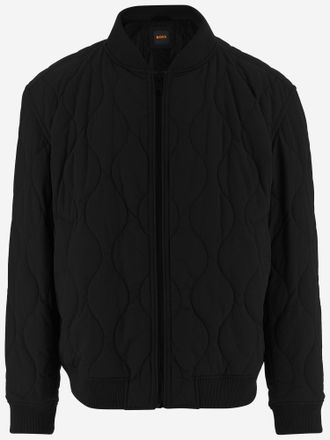 HUGO BOSS Giacca Hugo Boss In Nylon Con Motivo Trapuntato
