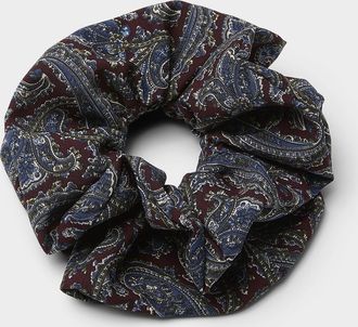 Simons Womens Paisley double scrunchie