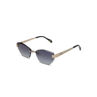 Just Cavalli Square Metal Sunglasses - female - Just Cavalli - Sunglasses - Yellow - 58 MM - Accessories