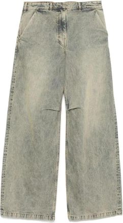 Entire studios Dem Jean - Dames - Loose Fit Jeans - Blauw - S - Katoen - Jeans