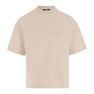 Jacquemus Heren, Tops, Beige, Maat: XS Katoen