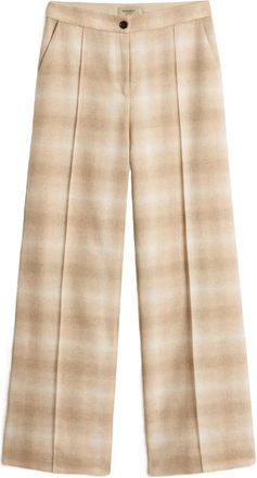 Woolrich plaid trousers - Neutrals