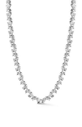 Sphera Milano Bow Necklace in Silver at Nordstrom Rack