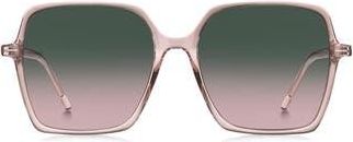BOSS 57mm Oversize Square Sunglasses in Pink at Nordstrom Rack