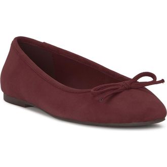Lucky Brand Tinnia Ballet Flat in Cranberry at Nordstrom, Size 7.5