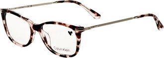 Calvin Klein Womens 51 mm Pink Opticals