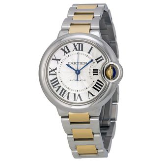 Cartier Pre-owned Cartier Ballon Bleu De Cartier Silver Dial Ladies Watch W6920099