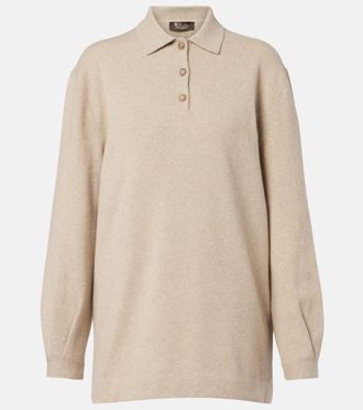 Loro Piana Classic cashmere polo sweater