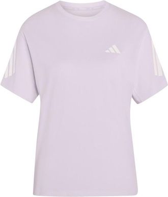 adidas Adi365 Climacool T-Shirt Laufshirt f&uuml;r Damen | wei&szlig;/lila
