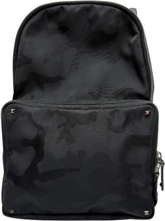 Valentino Pre-owned Nylon backpacks - Dames - Vintage Rugzakken - Zwart - ONE Size - Nylon - Vintage