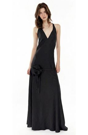 Mother of All Fran Belt Dress in Black at Nordstrom, Size X-Small