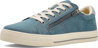 Taos Footwear Z Soul Womens Shoes Mineral Blue/Grey Distressed : 10.5 M, Textile