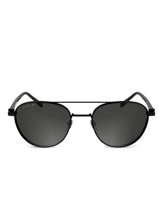 Lacoste round-frame sunglasses - Black