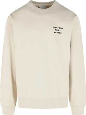 Dr&ocirc;le de Monsieur Le Sweatshirt Slogan - Sweatshirts & Hoodies - Hombre - Beige - XL