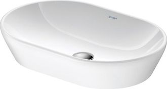 Duravit D-Neo opzetwastafel 60x40x12.5cm zonder kraangat keramiek Wit