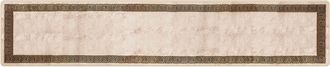 vidaXL Pasillo De Alfombra Marsa Negro 80 X 400 Cm Poli&eacute;ster Y Pvc Vidaxl