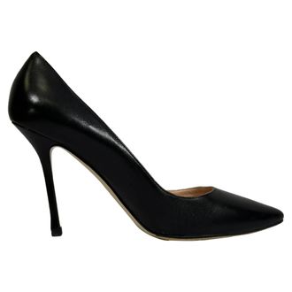Sergio Rossi Sergio Rossi Godiva Pumps in Zwart Leer