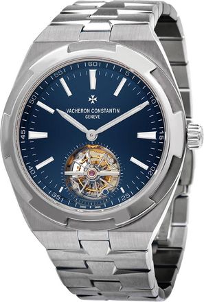 Vacheron Constantin Overseas Tourbillon Automatic Blue Dial Mens Watch 6000V/110A-B544