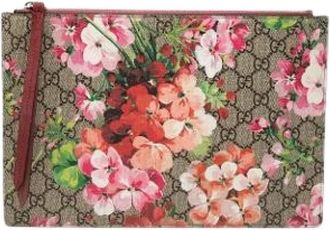 Gucci Pre-owned Clutch - Dames - Vintage Clutch - Beige - ONE Size - Vintage