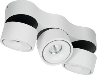 Arcchio Lámpara de techo LED de Aluminio Blanco