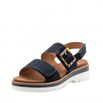 Ara Womens Marbella Open Toe Sandal In Navy