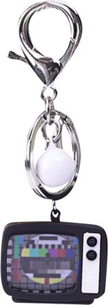 Generic TV Keychain, Lightweight, 2.5x3.5cm, Purse Charm Accessory, Mini TV Toy Keychain, With Sound And Light, For Collectors, Students, Kids, Teens, Adults