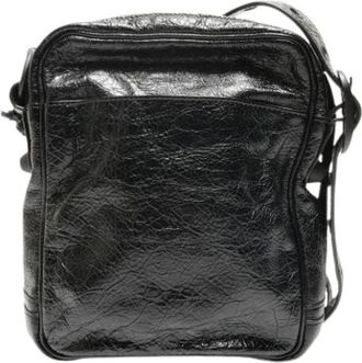 Balenciaga Pre-owned Cross Body Bags, female, Black, Size: ONE SIZE Pre-owned Vintage Shoulder Bag