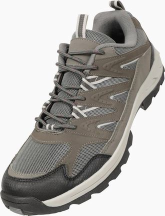 Mountain Warehouse Mens Mountain Warehouse Mens Highline II Walking Shoes - Grey - Size: 10