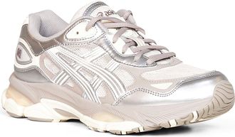 Asics Womens Sneakers Gel-Nyc 2.0 Smoke Grey-Pure Silver Multicolour Other Fibers Trainers