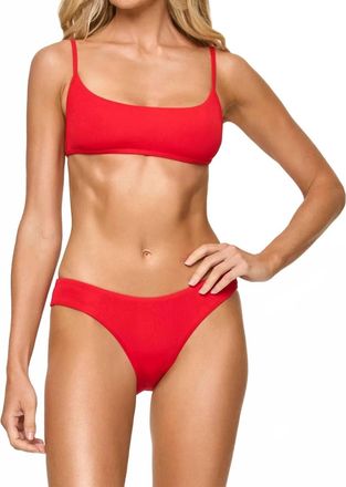 L*Space Rocky Bikini Bottom In Flame