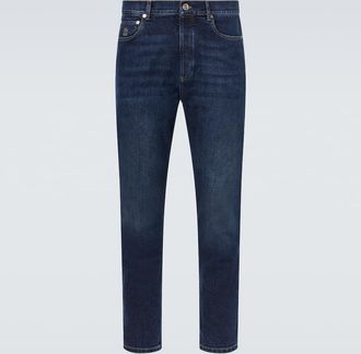 Brunello Cucinelli Mid-rise slim jeans