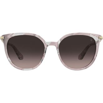 Stuart Weitzman 55mm Gradient Square Sunglasses in Havana Grey/Brown Sf at Nordstrom