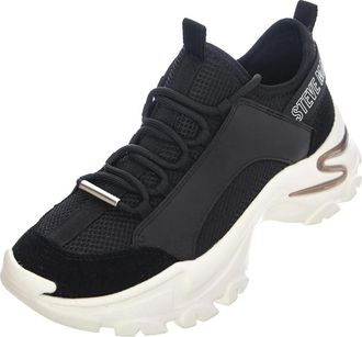 Steve Madden Sneakers - Dames - Sneakers - Zwart - 37 1/2 EU - Leer - Schoenen