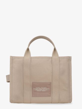 Marc Jacobs Womens Shoulder Bag Medium Tote Denim Beige Cotton