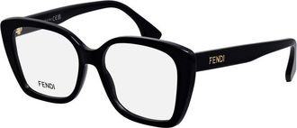 Fendi Fendi Womens Lettering 54Mm Optical Frames