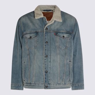 Levi's Jackets Kentucky Blue Sherpa-Uomo
