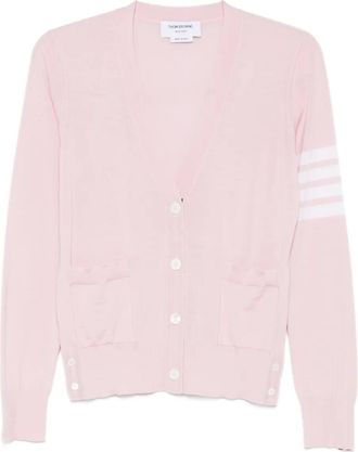 Thom Browne Trui met zak streep - Roze