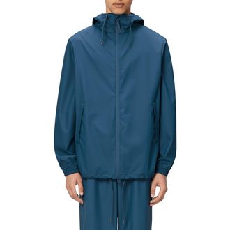 Rains Storm Breaker Waterproof Rain Jacket in Pulse at Nordstrom, Size X-Large
