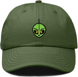 Dalix Duder Alien Dad Cap in Olive at Nordstrom
