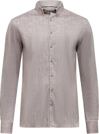 State of Art Heren, Overhemden, Beige, Maat: L Jersey