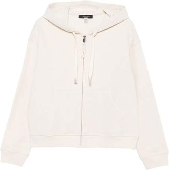 Max Mara Giacca con cappuccio e zip - Toni neutri