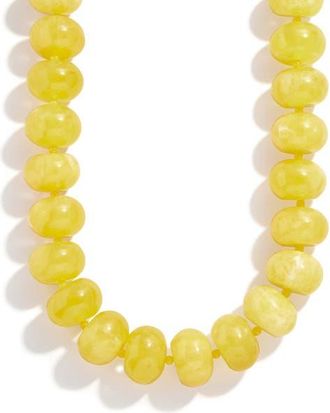BaubleBar Joan Necklace in Yellow at Nordstrom