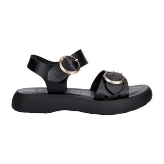 FLY London Dames, Schoenen, Zwart, Maat: 37 EU Leer